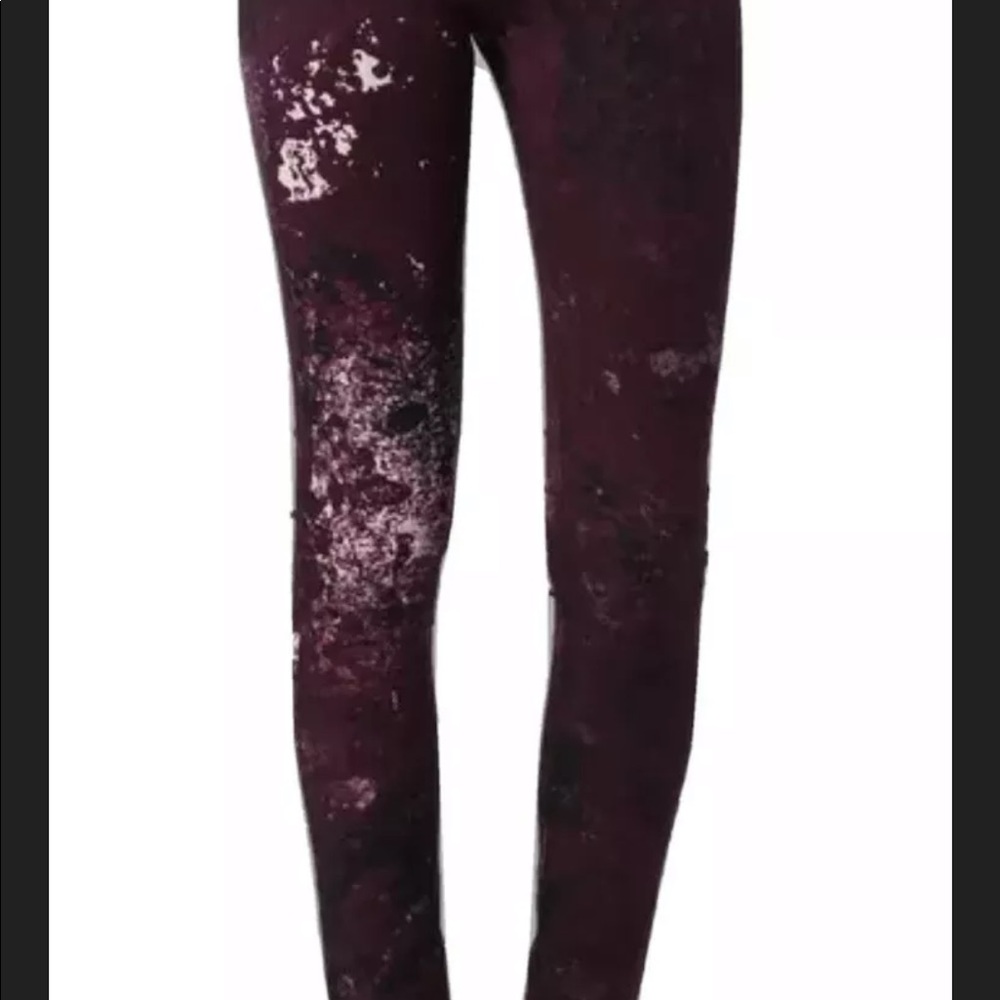 Rag % Bone Legging In Galaxy Size 26 - image 1